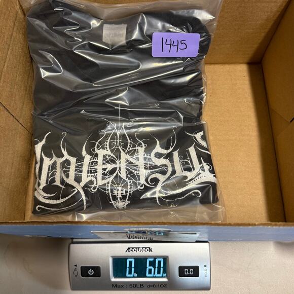 Amiensus Disconsolate S Shirt Gildan Prog Black‎ Metal Band Merch Music Fan MN - Picture 7 of 7